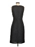 Eliza J 100% Polyester Tweed Gray Cocktail Dress Size 4 - photo 2