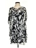 Express 100% Polyester Silver Casual Dress Size S - photo 1