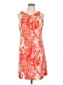 Perceptions Paisley Orange Cocktail Dress Size 12 - photo 1