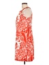Perceptions Paisley Orange Cocktail Dress Size 12 - photo 5