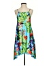 Unbranded Tropical Blue Casual Dress Size XS (estimated) - photo 1