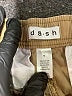 DASH Solid Green Khaki Shorts Size M - photo 3