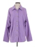 Emory Park Purple Long Sleeve Blouse Size S - photo 1