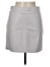 Double Zero 100% Polyurethane Solid Gray Faux Leather Skirt Size M - photo 1