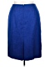 Le Suit 100% Polyester Solid Blue Formal Skirt Size 18 - photo 2