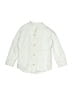 Zara 100% Cotton Solid Green Long Sleeve Button-Down Shirt Size 18-24 mo - photo 1