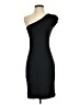 Helium Solid Black Cocktail Dress Size S (estimated) - photo 1