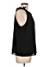 Ann Taylor Black Sleeveless Blouse Size L - photo 4