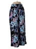 LOFT Beach Print Blue Linen Pants Size S - photo 1