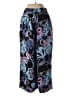 LOFT Beach Print Blue Linen Pants Size S - photo 2