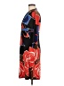 Nine West Print Blue Casual Dress Size 8 - photo 5