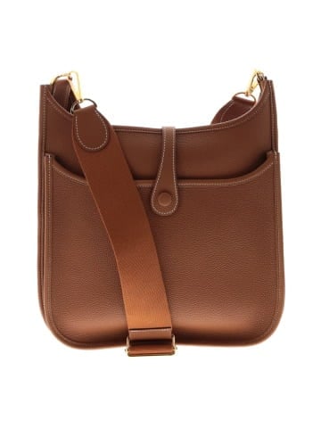 Hermès Taurillon Clemence Evelyne III PM Gold (view 1)