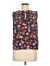 J.Crew 100% Silk Black Sleeveless Silk Top Size 10 - photo 1