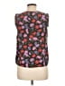 J.Crew 100% Silk Black Sleeveless Silk Top Size 10 - photo 2