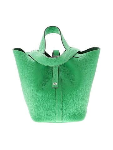 Hermès Clemence Picotin Lock 18 Vert Comics Handbag (view 1)