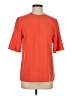 VVB Victoria Beckham 100% Polyester Orange Short Sleeve Top Size 4 - photo 1