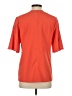 VVB Victoria Beckham 100% Polyester Orange Short Sleeve Top Size 4 - photo 2