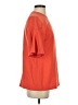VVB Victoria Beckham 100% Polyester Orange Short Sleeve Top Size 4 - photo 4