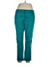 Stylus Solid Teal Casual Pants Size 14 - photo 1