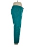 Stylus Solid Teal Casual Pants Size 14 - photo 4