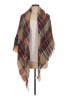 Unbranded Plaid Brown Tan Wrap One size - photo 1