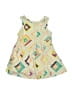 Tea 100% Cotton Print Yellow Dress Size 2 - photo 2