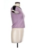 Layer 8 Purple Short Sleeve Top Size L - photo 4