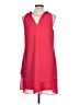 SLNY 100% Polyester Solid Red Cocktail Dress Size 12 - photo 2