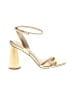 Sam Edelman Metallic Gold Sandals Size 7 1/2 - photo 1