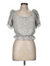 Sienna Sky Yellow Short Sleeve Blouse Size S - photo 1