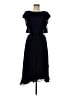 DKNY 100% Polyester Black Cocktail Dress Size 6 - photo 1