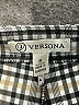Versona Checkered-gingham Ivory Shorts Size 4 - photo 3