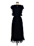 DKNY 100% Polyester Black Cocktail Dress Size 6 - photo 2