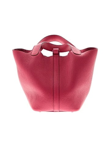Hermès Taurillon Clemence Monochrome Picotin Lock 18 PM Rose Mexico 2022 (view 2)