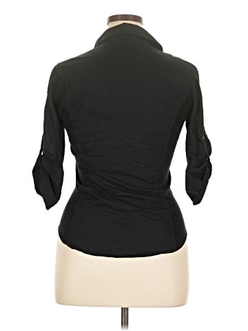James Perse 3/4 Sleeve Button-Down Shirt (view 2)