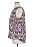 dalia 100% Polyester Paisley Purple Sleeveless Blouse Size XL - photo 5