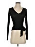 Zara Black Long Sleeve Top Size S - photo 1