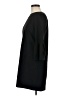 Zara Solid Black Casual Dress Size M - photo 5