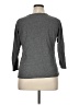 Roaman's Gray Long Sleeve Henley Size 14 - 16 - photo 2
