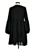 Unbranded Solid Black Casual Dress Size S - photo 2