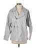 Assorted Brands Solid Gray Raincoat Size S - photo 1