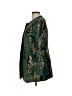 Peck & Peck 100% Polyester Paisley Green Coat Size M - photo 5