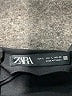 Zara Solid Black Casual Skirt Size L - photo 3