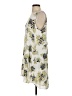 fleur bleue 100% Polyester Print Yellow Casual Dress Size S - photo 5