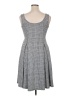 Torrid Houndstooth Gray Casual Dress Size 1X Plus (1) - photo 2
