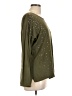Yessica Stars Green Pullover Sweater Size L - photo 4