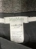 Max Mara 100% Wool Solid Black Dress Pants Size 8 - photo 7