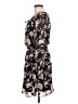 Fortune + Ivy 100% Polyester Floral Black Casual Dress Size M - photo 5