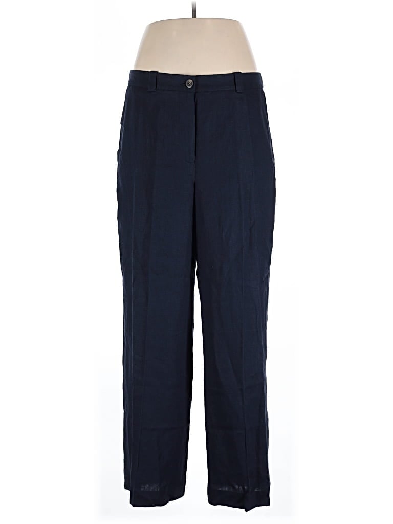 Boden Linen Pants In Blue