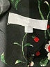 Red Herring Print Black Casual Dress Size 14 - photo 7